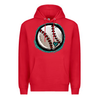 Red glitter baseball Premium Hoodie - Jasminsmagicworld