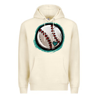 Sandshell glitter baseball Premium Hoodie - Jasminsmagicworld