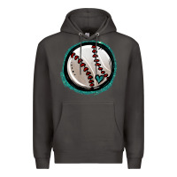 Smoke glitter baseball Premium Hoodie - Jasminsmagicworld