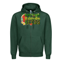 Sports Green dont eat watermelon seeds with summer Zipper Hoodie - texasbilliewilder