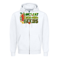 White dont eat watermelon seeds with summer Zipper Hoodie - texasbilliewilder
