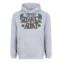 Heather Grey summer aunt Heavyweight Hoodie - CowhideDigitalArt