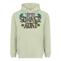 Matcha summer aunt Heavyweight Hoodie - CowhideDigitalArt