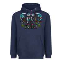 Navy summer aunt Heavyweight Hoodie - CowhideDigitalArt