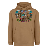 Toasted Coconut summer aunt Heavyweight Hoodie - CowhideDigitalArt