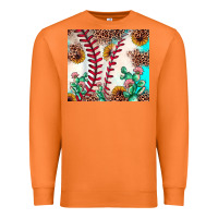 Carrot baseball leopard turquoise cactus sunflower Premium Sweatshirt - JahusDesignShop