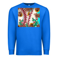 True Royal baseball leopard turquoise cactus sunflower Premium Sweatshirt - JahusDesignShop