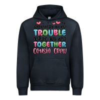 Navy apparently we are trouble when we are together cou Urban Hoodie - MaliasSmallBusiness
