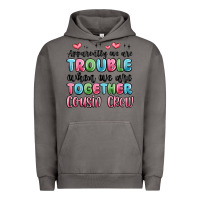 Pigment Tornado apparently we are trouble when we are together cou Urban Hoodie - MaliasSmallBusiness
