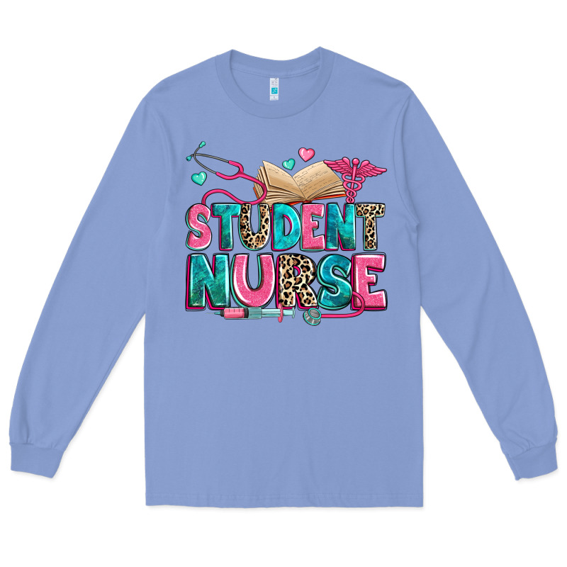 Student Nurse Long Sleeve Tee by Zillion Design Studio | Teevron