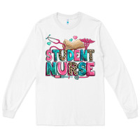 White student nurse Long Sleeve Tee - Zillion Design Studio