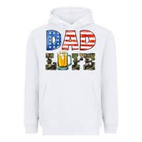 White dad life Heavyweight Hoodie - HRA Design Shop
