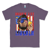Lavender drinking like lincoln Classic Tee - texasbilliewilder