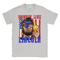 Moon Dust drinking like lincoln Classic Tee - texasbilliewilder