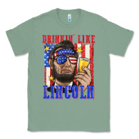 Sage drinking like lincoln Classic Tee - texasbilliewilder