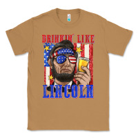 Toasted Coconut drinking like lincoln Classic Tee - texasbilliewilder