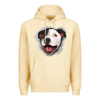Pina Colada pittbull gray glitter Premium Hoodie - Jasminsmagicworld
