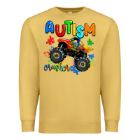 Antique Gold autism crusher Premium Sweatshirt - AdoDesignShop