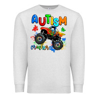 Oatmeal Heather autism crusher Premium Sweatshirt - AdoDesignShop