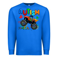 True Royal autism crusher Premium Sweatshirt - AdoDesignShop