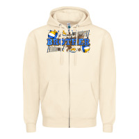 Sandshell brother volleyball Zipper Hoodie - Zillion Design Studio