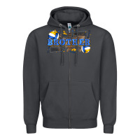Smoke brother volleyball Zipper Hoodie - Zillion Design Studio