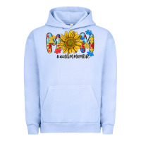 Pigment Grape Ice autism mom life sunflower Urban Hoodie - MaliasSmallBusiness