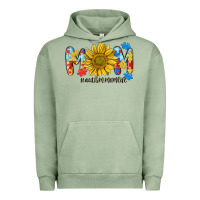 Autism Mom Life Sunflower Urban Hoodie | Teevron