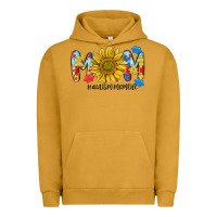 Pigment Peanut Butter autism mom life sunflower Urban Hoodie - MaliasSmallBusiness