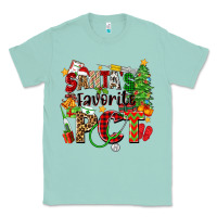 Seafoam santa's favorite pct Classic Tee - Zillion Design Studio
