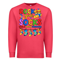 Cardinal rock your  world down syndrome Premium Sweatshirt - Artiststas