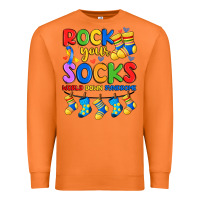 Carrot rock your  world down syndrome Premium Sweatshirt - Artiststas