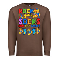Chestnut rock your  world down syndrome Premium Sweatshirt - Artiststas