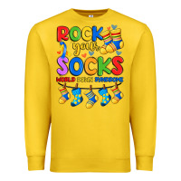 Lemon rock your  world down syndrome Premium Sweatshirt - Artiststas