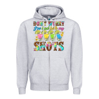 Heather Grey dont worry ive had both my shots Zipper Hoodie - texasbilliewilder