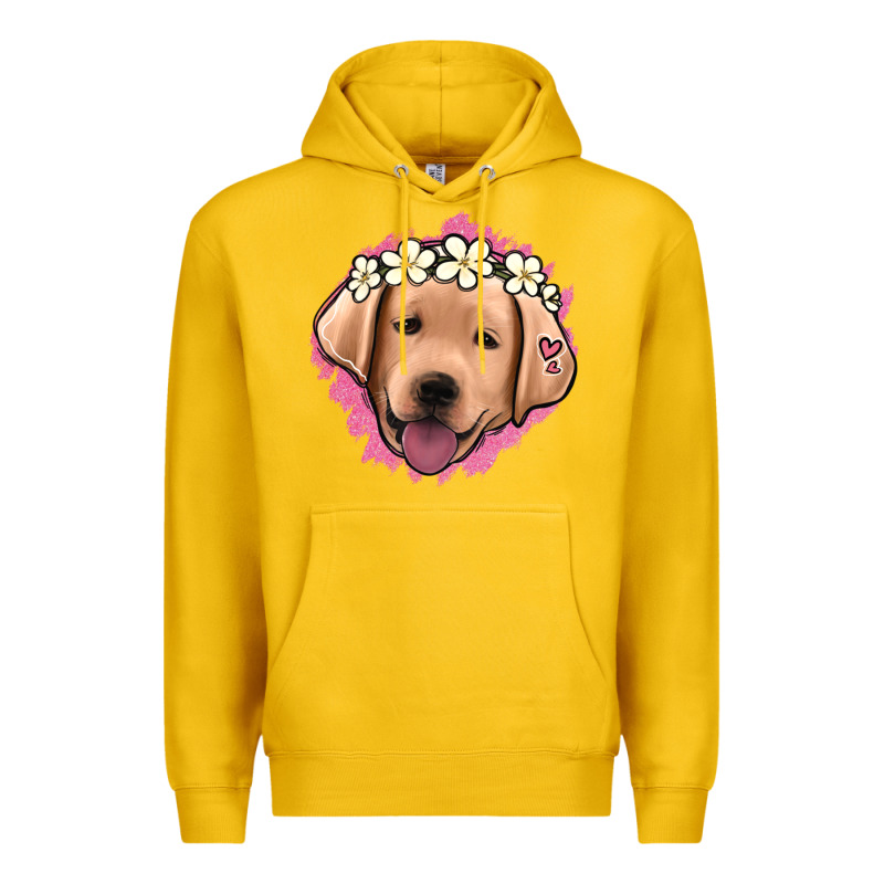 Jack Russel Floral Kopyası Premium Hoodie by Jasminsmagicworld | Teevron