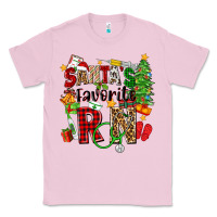 Bubblegum Pink santa's favorite rn Classic Tee - Zillion Design Studio