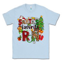 Dusty Blue santa's favorite rn Classic Tee - Zillion Design Studio