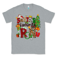 Heather Grey santa's favorite rn Classic Tee - Zillion Design Studio