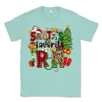 Seafoam santa's favorite rn Classic Tee - Zillion Design Studio
