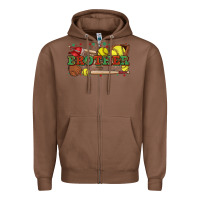 Chestnut brother softball Zipper Hoodie - Zillion Design Studio