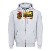 Heather Grey brother softball Zipper Hoodie - Zillion Design Studio