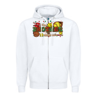 White brother softball Zipper Hoodie - Zillion Design Studio