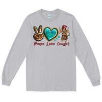 Moon Dust peace love cowgirl Long Sleeve Tee - texasbilliewilder