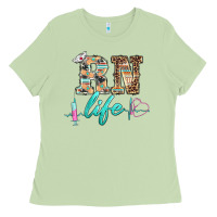 Matcha western nurse rn  life Ladies Tee - BarkalooDesign