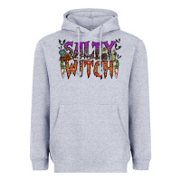Heather Grey salty witch Heavyweight Hoodie - RacoonDesign
