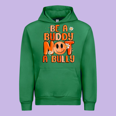 Be A Buddy Not A Bully Urban Hoodie Designed By Maliassmallbusiness