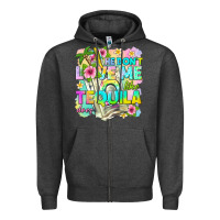 Charcoal Heather he dont love me like tequila does Zipper Hoodie - texasbilliewilder