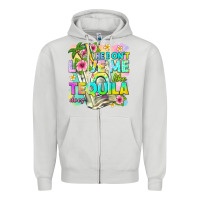 Dove Grey he dont love me like tequila does Zipper Hoodie - texasbilliewilder