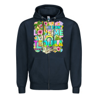 Navy he dont love me like tequila does Zipper Hoodie - texasbilliewilder
